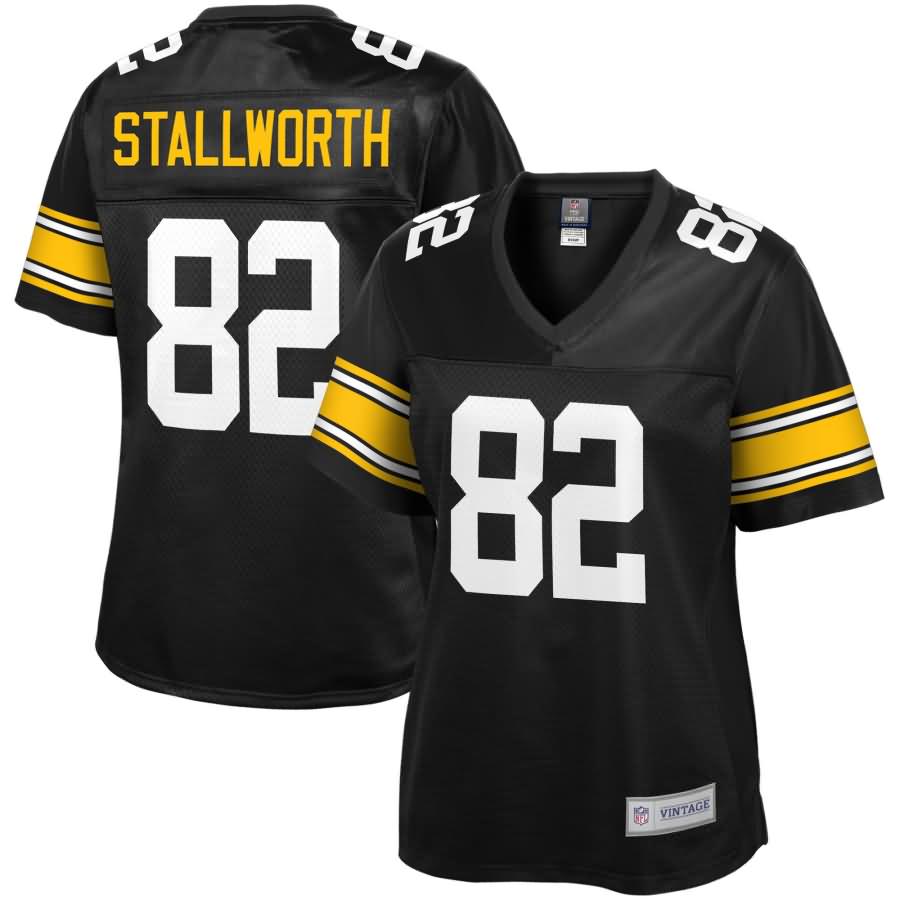 John Stallworth Pittsburgh Steelers NFL Pro Line Women's Retired Player Jersey - Black