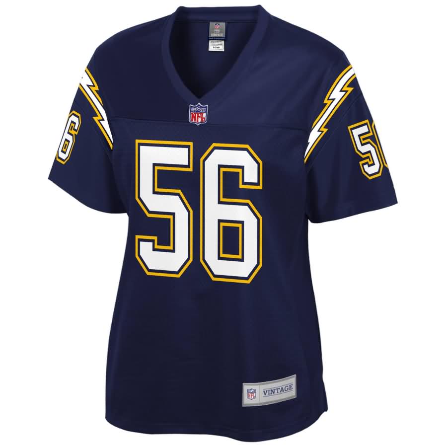 Shawne Merriman San Diego Chargers NFL Pro Line Women's Retired Player Jersey - Navy