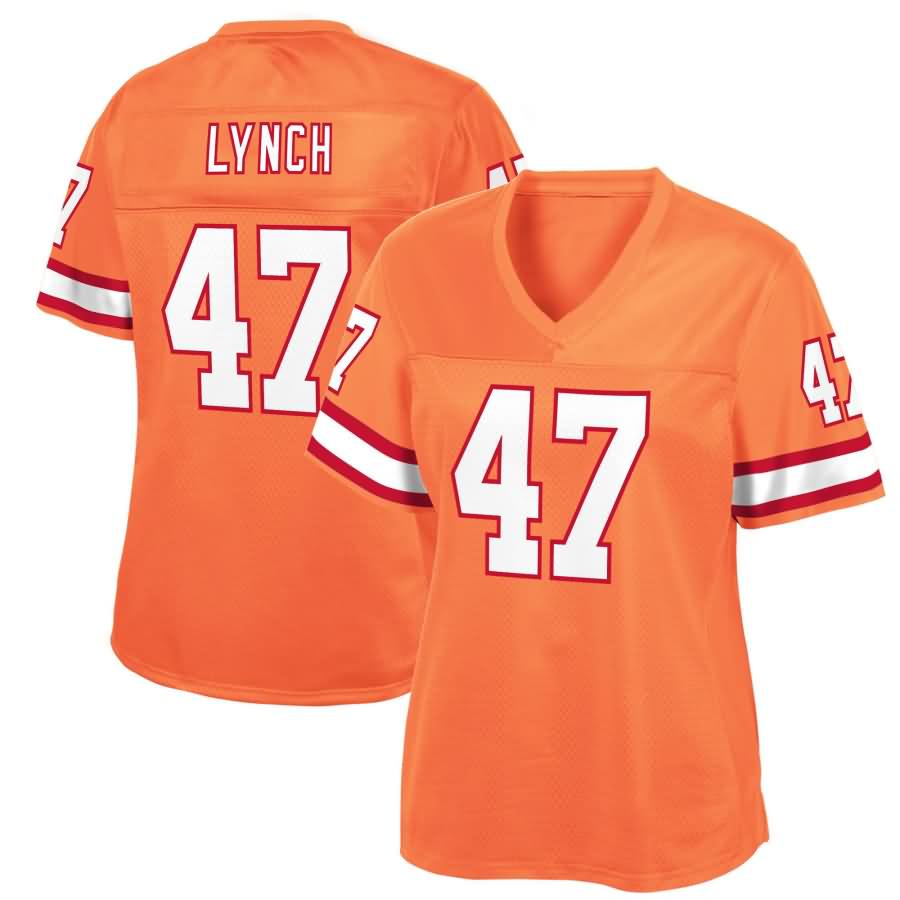 John Lynch Tampa Bay Buccaneers NFL Pro Line Women's Retired Player Jersey - Orange