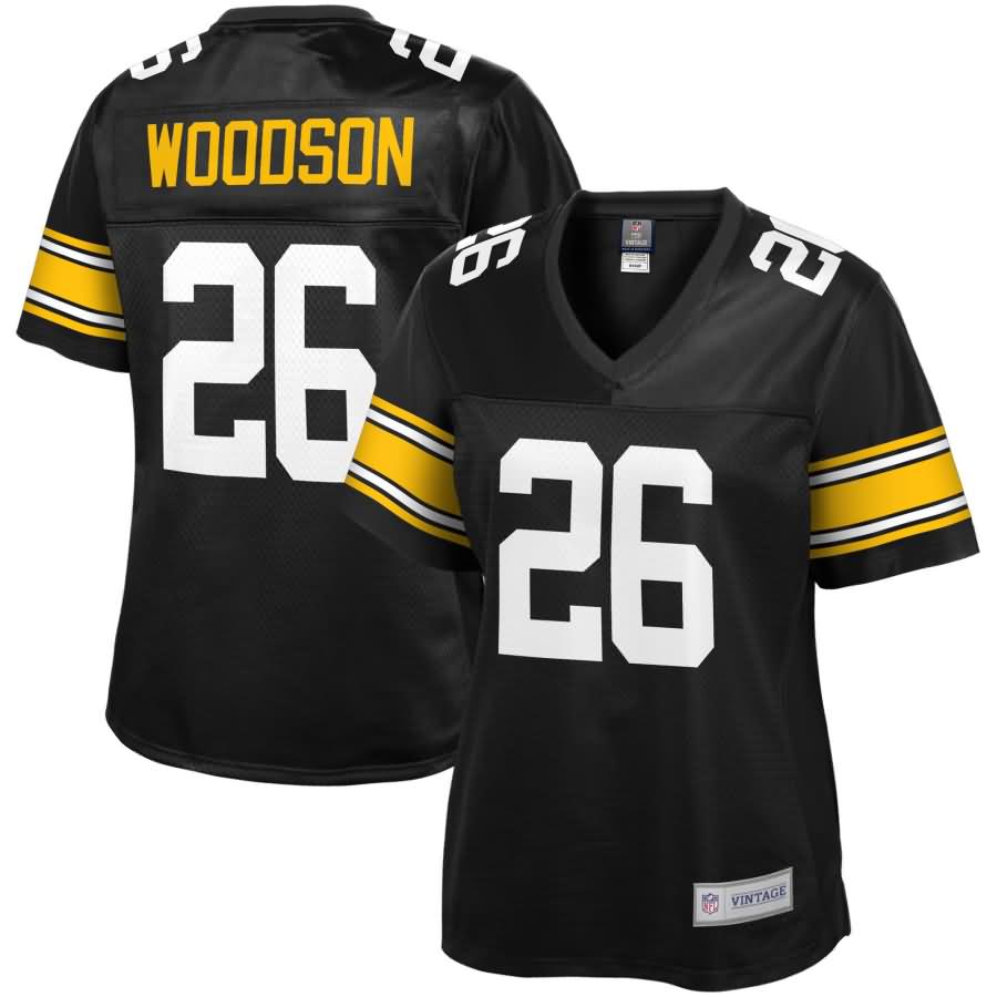 Rod Woodson Pittsburgh Steelers NFL Pro Line Women's Retired Player Jersey - Black