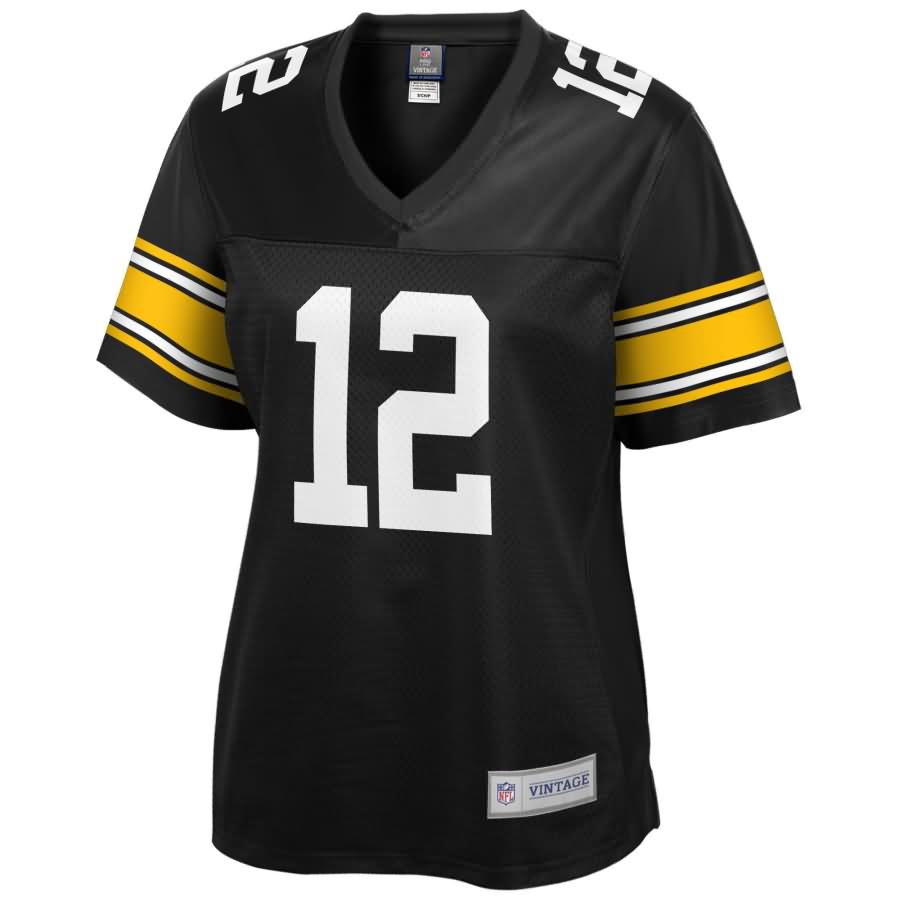 Terry Bradshaw Pittsburgh Steelers NFL Pro Line Women's Retired Player Jersey - Black