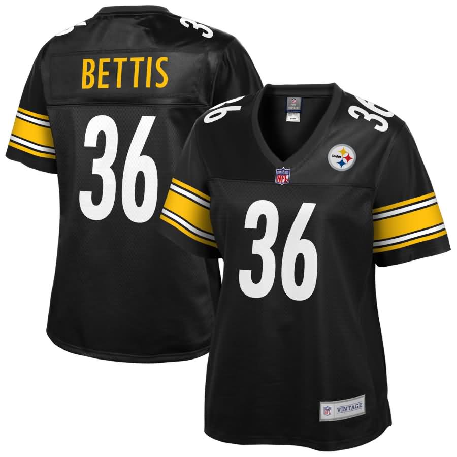 Jerome Bettis Pittsburgh Steelers NFL Pro Line Women's Retired Player Jersey - Black