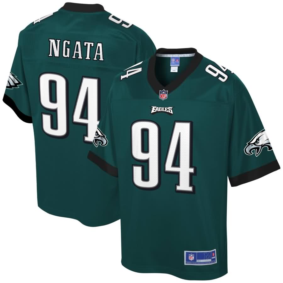 Haloti Ngata Philadelphia Eagles NFL Pro Line Youth Player Jersey - Midnight Green