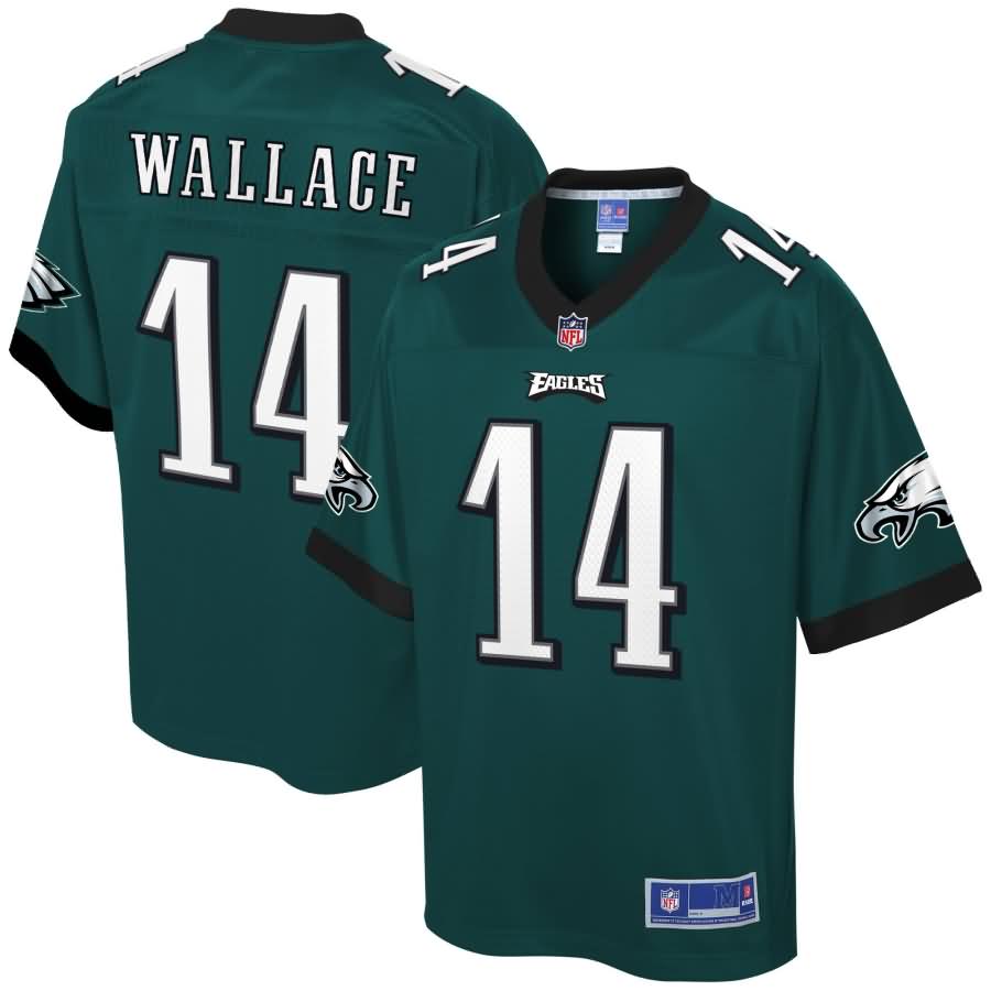 Mike Wallace Philadelphia Eagles NFL Pro Line Game Jersey - Midnight Green