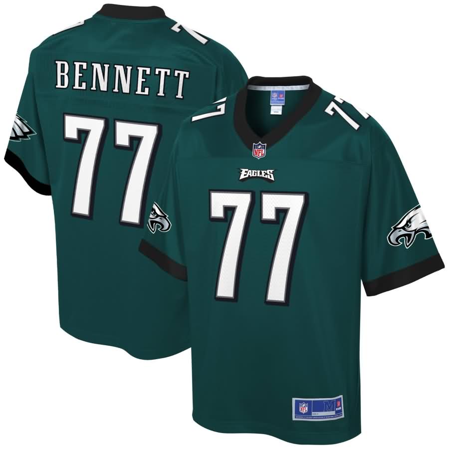 Michael Bennett Philadelphia Eagles NFL Pro Line Game Jersey - Midnight Green