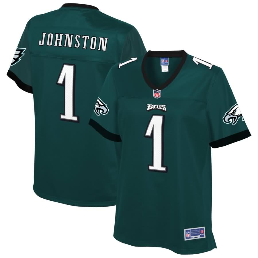 Cameron Johnston Philadelphia Eagles NFL Pro Line Women's Player Jersey - Midnight Green