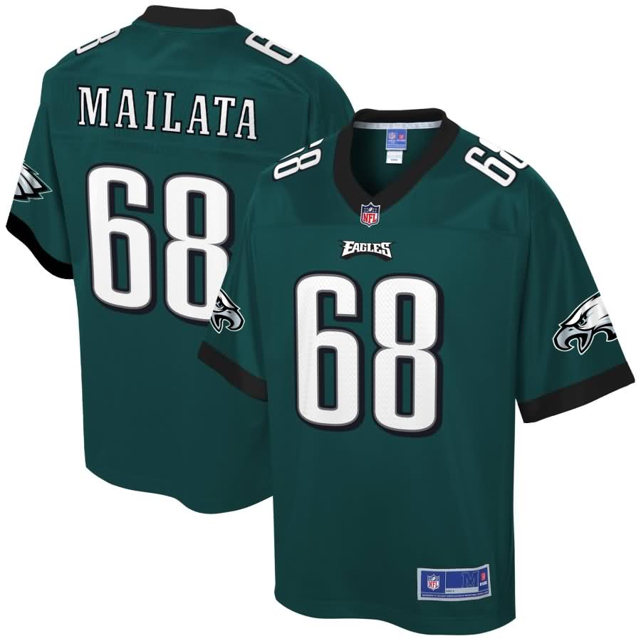 Jordan Mailata Philadelphia Eagles NFL Pro Line Youth Player Jersey - Midnight Green