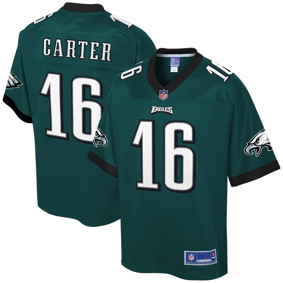 DeAndre Carter Philadelphia Eagles NFL Pro Line Game Jersey - Midnight Green