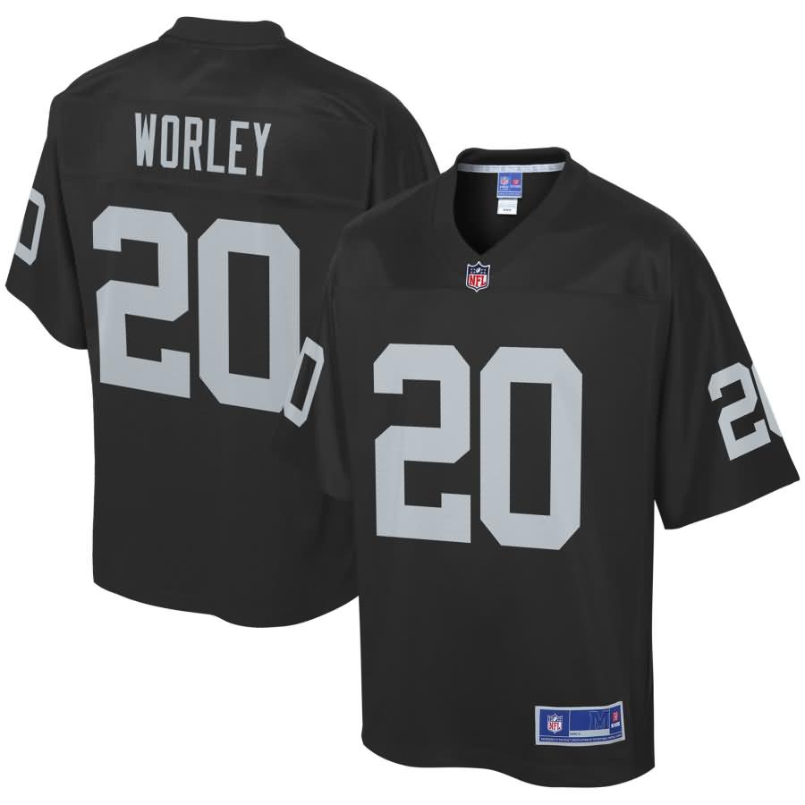 Daryl Worley Oakland Raiders NFL Pro Line Youth Player Jersey - Black