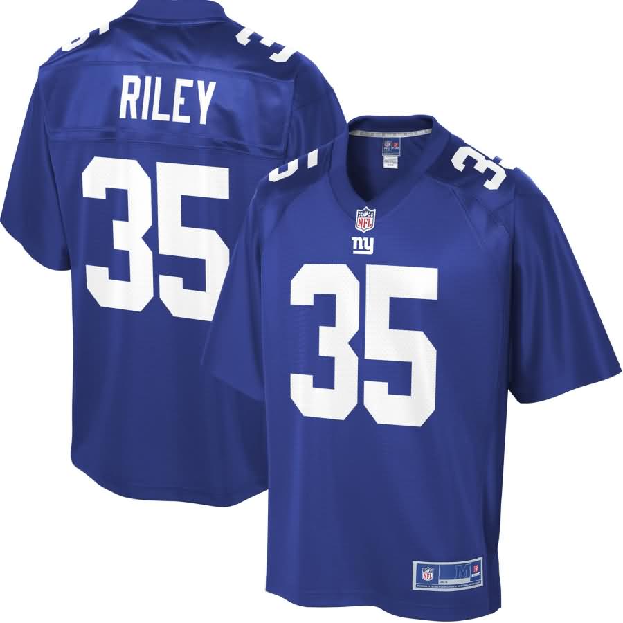 Curtis Riley New York Giants NFL Pro Line Youth Player Jersey - Royal