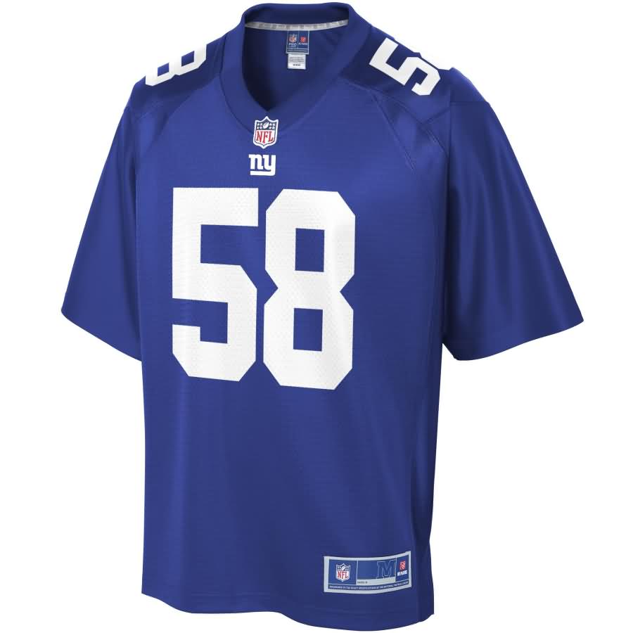 Tae Davis New York Giants NFL Pro Line Youth Player Jersey - Royal