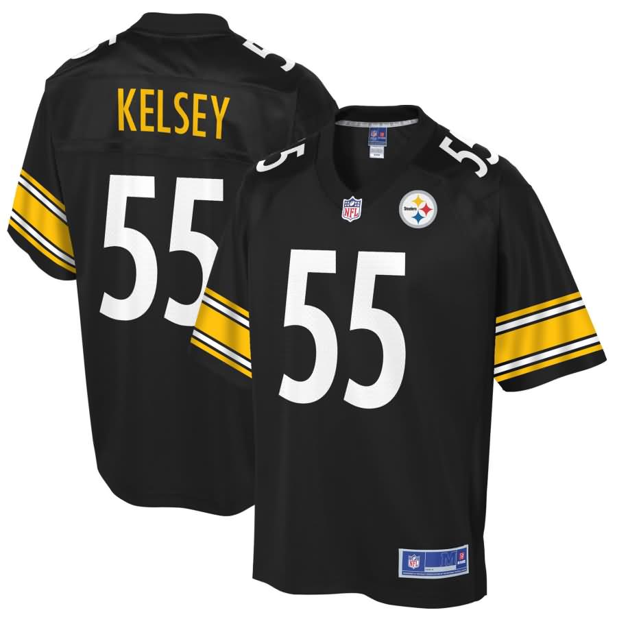 Keith Kelsey Pittsburgh Steelers NFL Pro Line Youth Player Jersey - Black