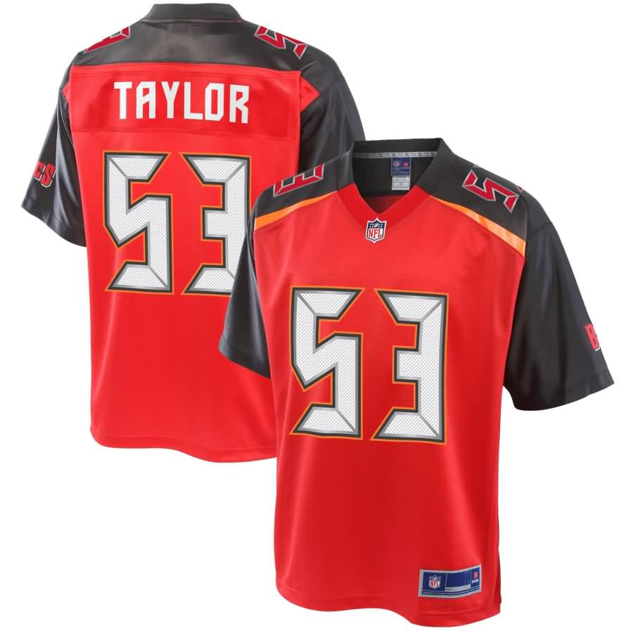 Adarius Taylor Tampa Bay Buccaneers NFL Pro Line Player Jersey - Red