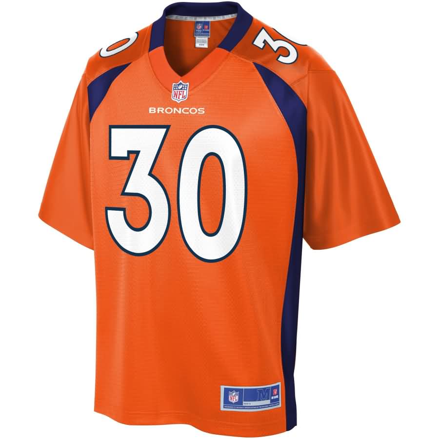 Phillip Lindsay Denver Broncos NFL Pro Line Youth Player Jersey - Orange