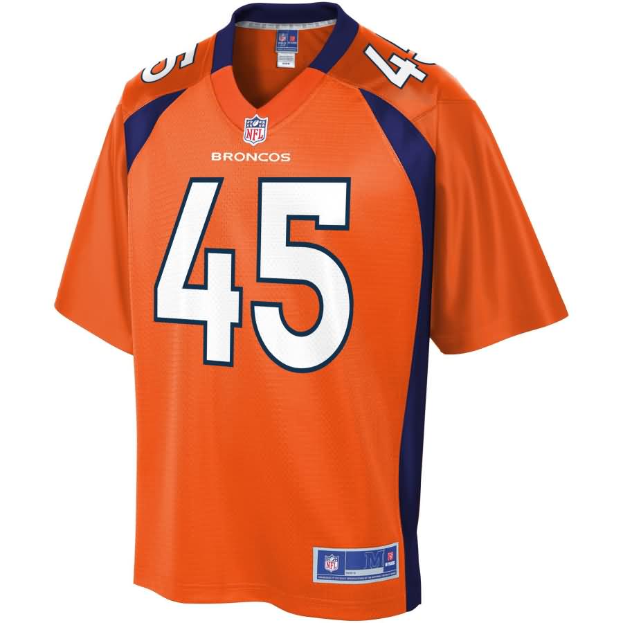 Alexander Johnson Denver Broncos NFL Pro Line Youth Player Jersey - Orange