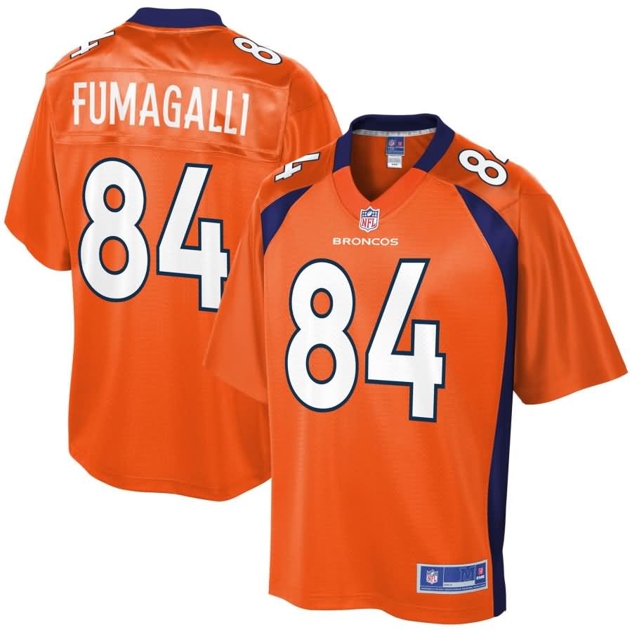 Troy Fumagalli Denver Broncos NFL Pro Line Player Jersey - Orange