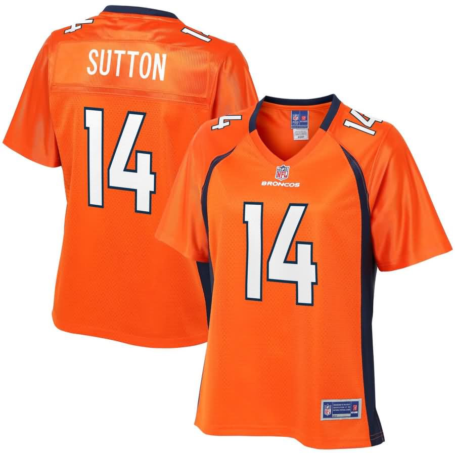 Courtland Sutton Denver Broncos NFL Pro Line Women's Player Jersey - Orange