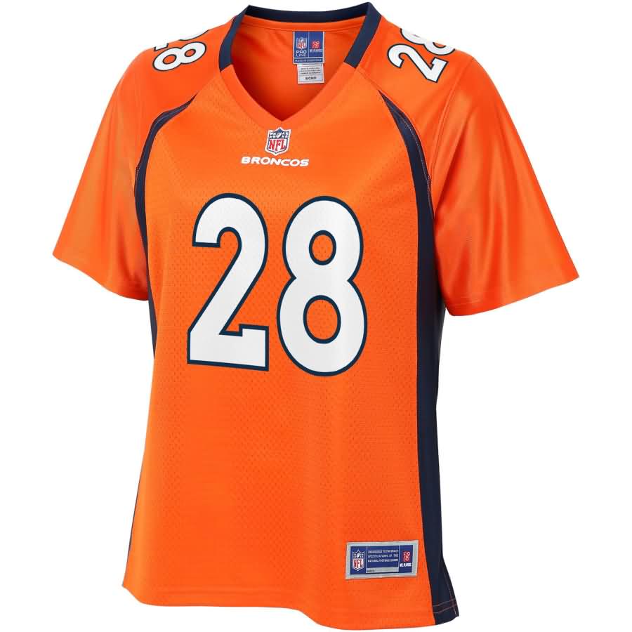 Royce Freeman Denver Broncos NFL Pro Line Women's Player Jersey - Orange