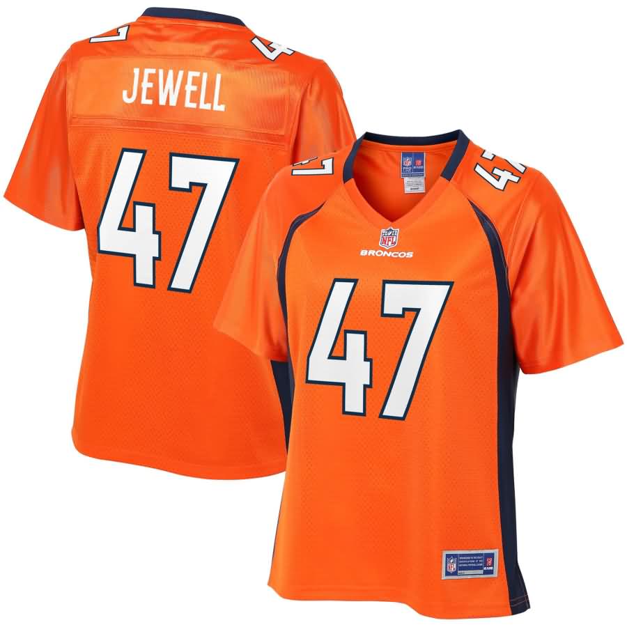 Josey Jewell Denver Broncos NFL Pro Line Women's Player Jersey - Orange