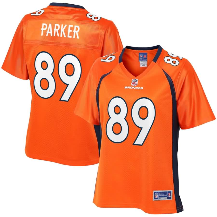 Brian Parker Denver Broncos NFL Pro Line Women's Player Jersey - Orange