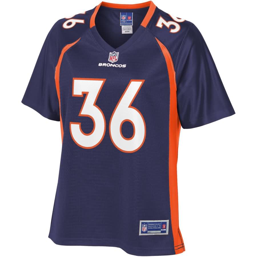 Trey Marshall Denver Broncos NFL Pro Line Women's Alternate Player Jersey - Navy