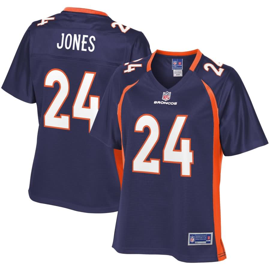 Adam Jones Denver Broncos NFL Pro Line Women's Alternate Player Jersey - Navy