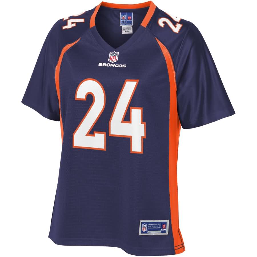 Adam Jones Denver Broncos NFL Pro Line Women's Alternate Player Jersey - Navy