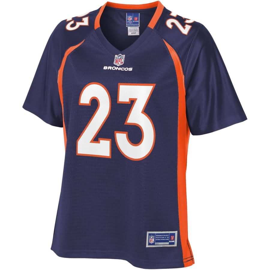 Devontae Booker Denver Broncos NFL Pro Line Women's Alternate Player Jersey - Navy