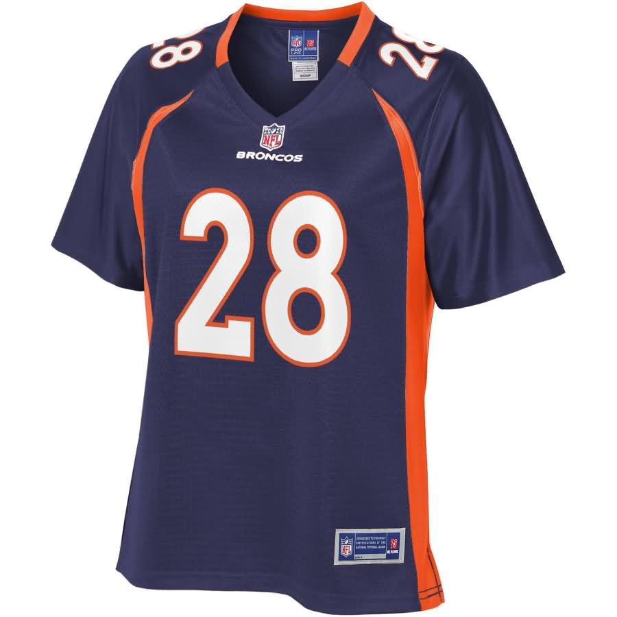 Royce Freeman Denver Broncos NFL Pro Line Women's Alternate Player Jersey - Navy