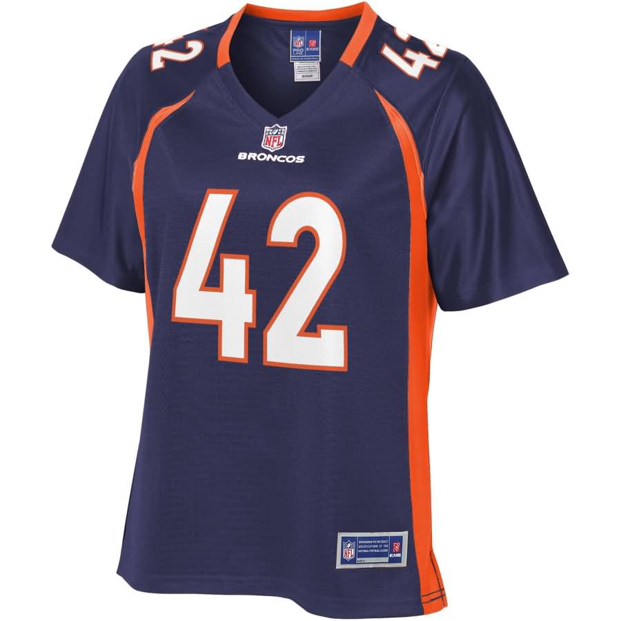 Casey Kreiter Denver Broncos NFL Pro Line Women's Alternate Player Jersey - Navy