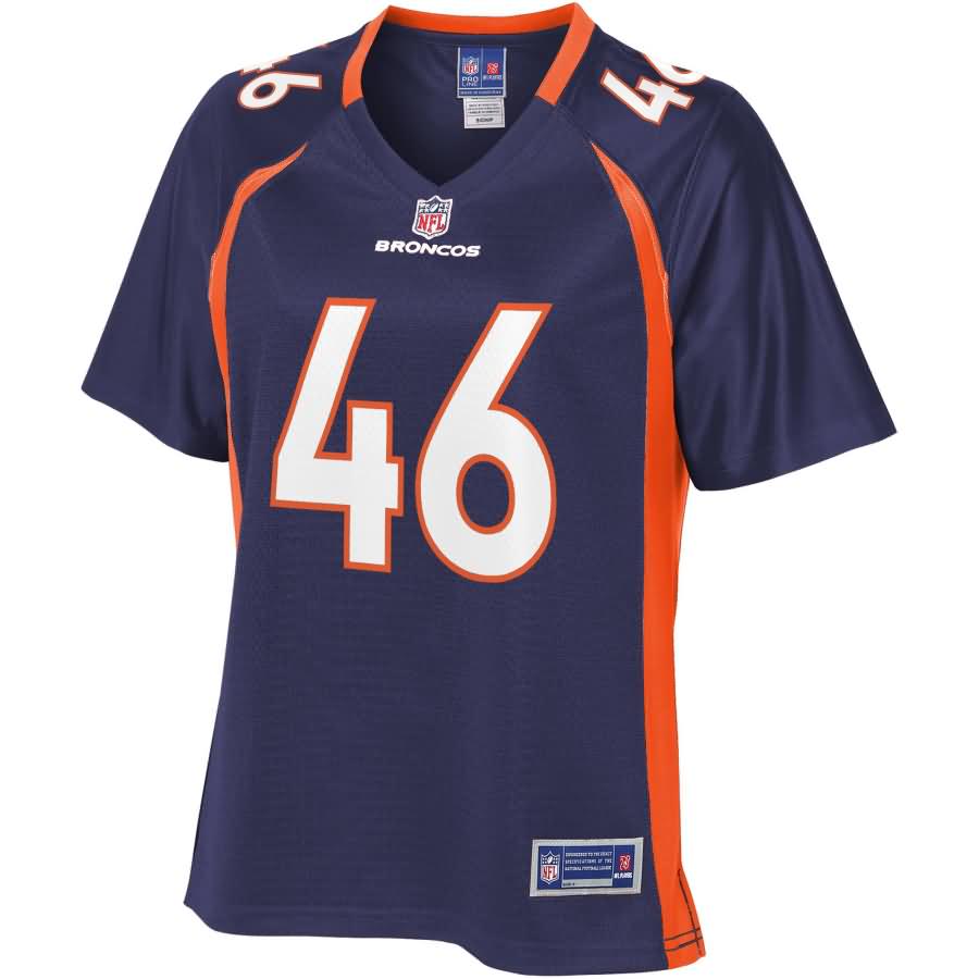 Jeff Holland Denver Broncos NFL Pro Line Women's Alternate Player Jersey - Navy