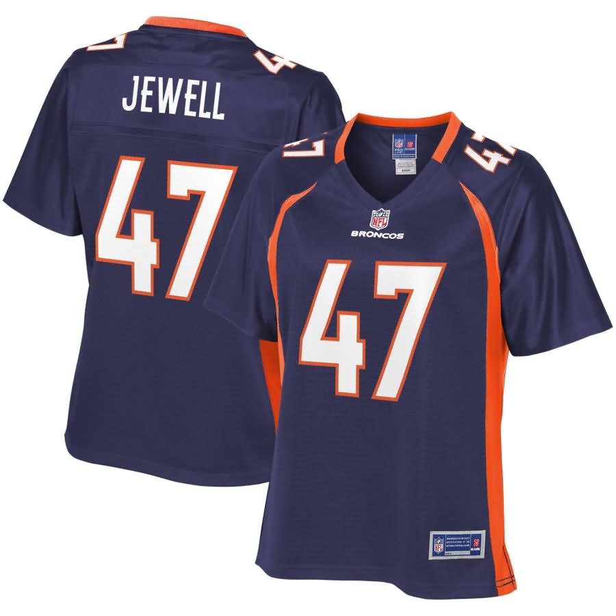 Josey Jewell Denver Broncos NFL Pro Line Women's Alternate Player Jersey - Navy