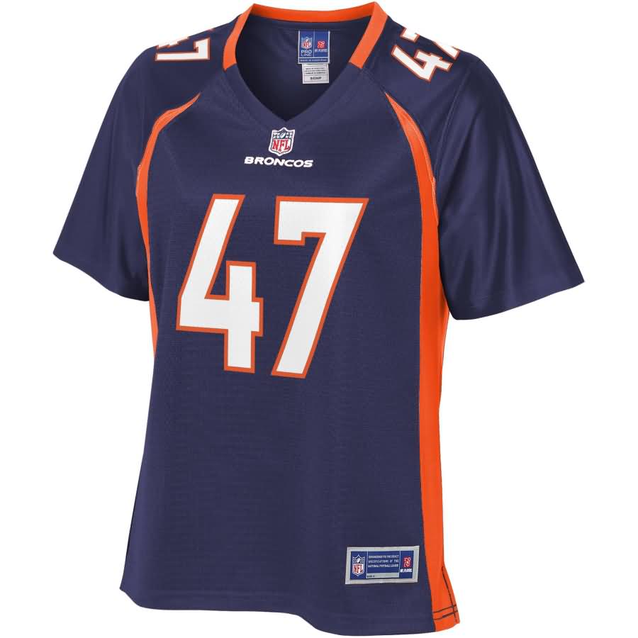 Josey Jewell Denver Broncos NFL Pro Line Women's Alternate Player Jersey - Navy