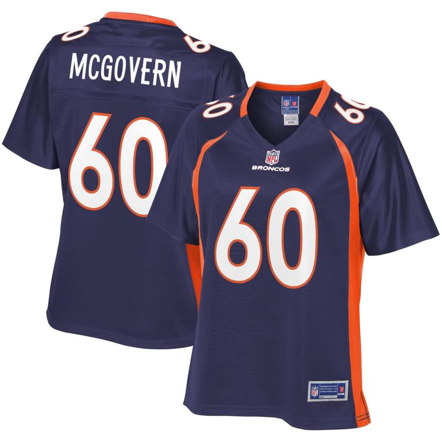 Connor McGovern Denver Broncos NFL Pro Line Women's Alternate Player Jersey - Navy