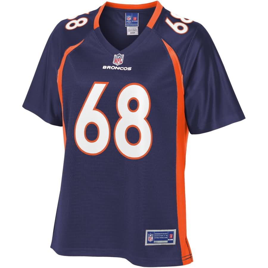 Elijah Wilkinson Denver Broncos NFL Pro Line Women's Alternate Player Jersey - Navy