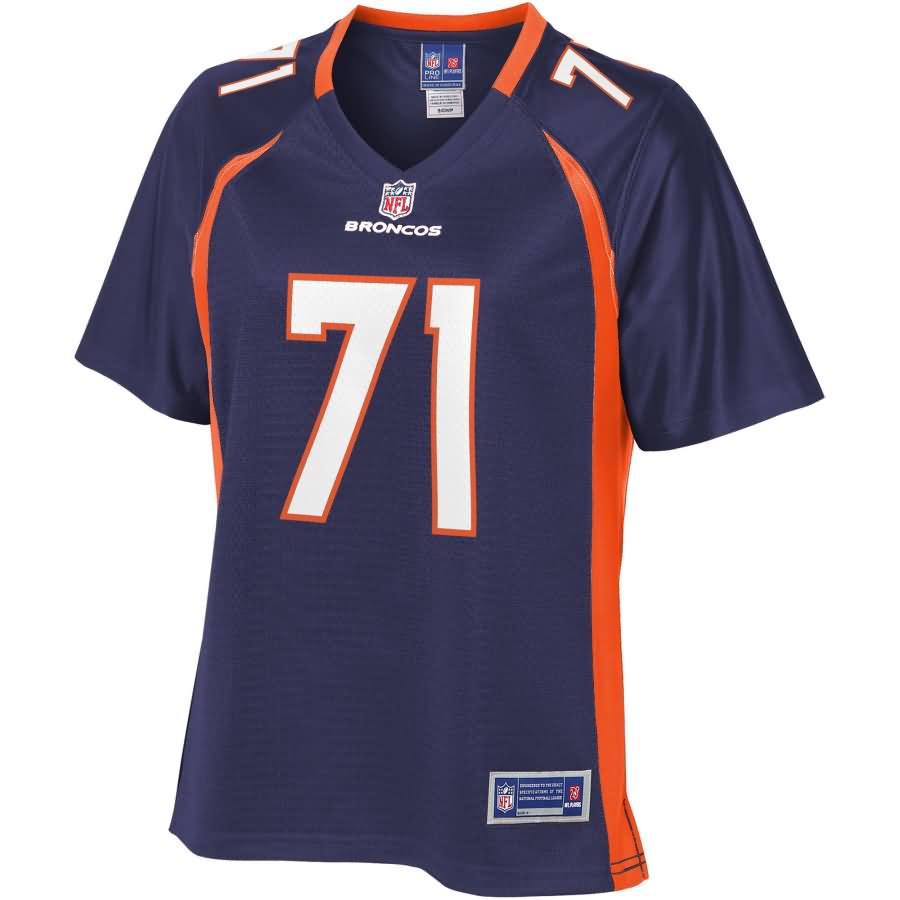 Austin Schlottmann Denver Broncos NFL Pro Line Women's Alternate Player Jersey - Navy