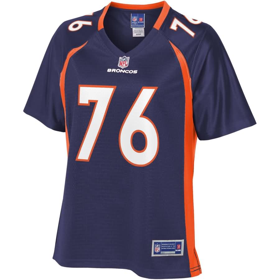 Max Garcia Denver Broncos NFL Pro Line Women's Alternate Player Jersey - Navy