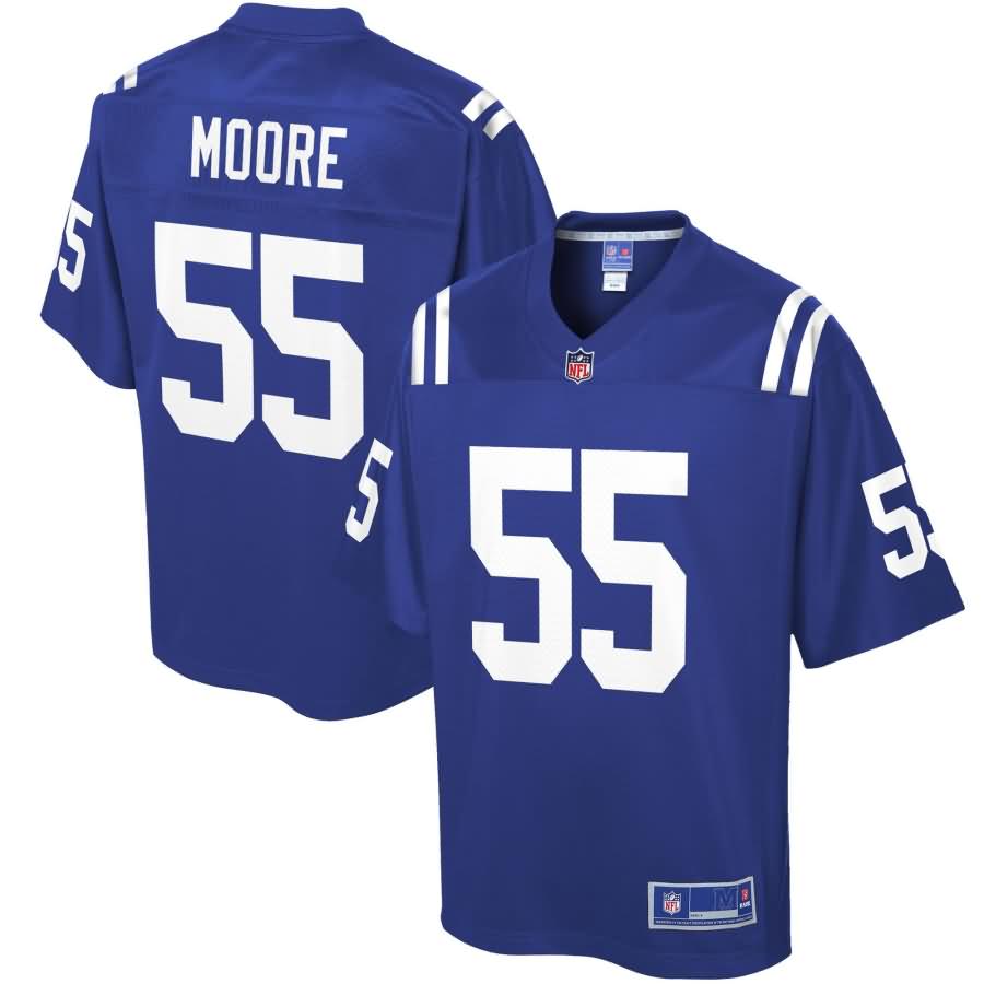 Skai Moore Indianapolis Colts NFL Pro Line Player Jersey - Royal