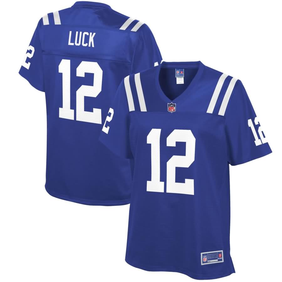 Andrew Luck Indianapolis Colts NFL Pro Line Women's Player Jersey - Royal