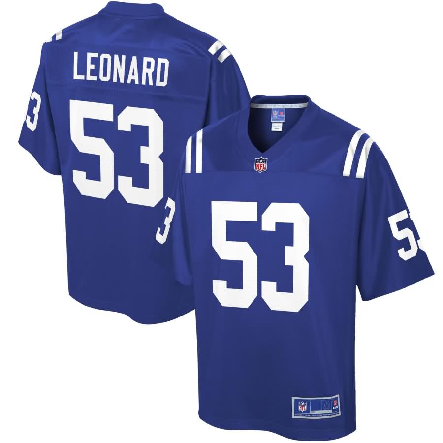 Darius Leonard Indianapolis Colts NFL Pro Line Youth Player Jersey - Royal